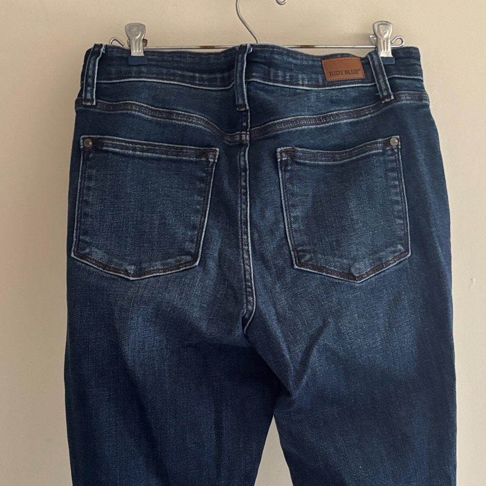 Judy Blue Dark Wash Women's Skinny Jeans - Picture 3 of 5